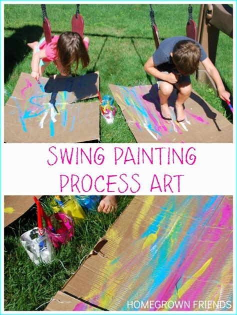 Swing Painting Process Art Homegrown Friends