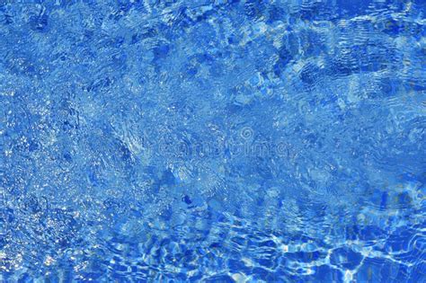 Pool Blue Water Texture Wave Pattern Summer Stock Photo Image Of