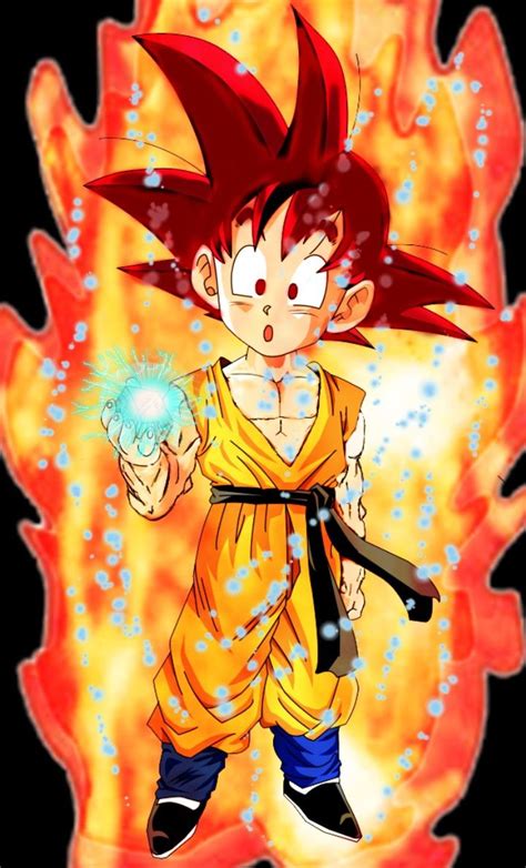 Goten Ssj God Dragon Ball Super Coloriage Sangoku Dessin Sangoku