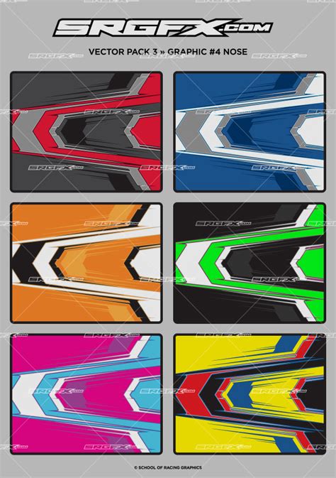 Download Vector Pack 3 | School of Racing Graphics