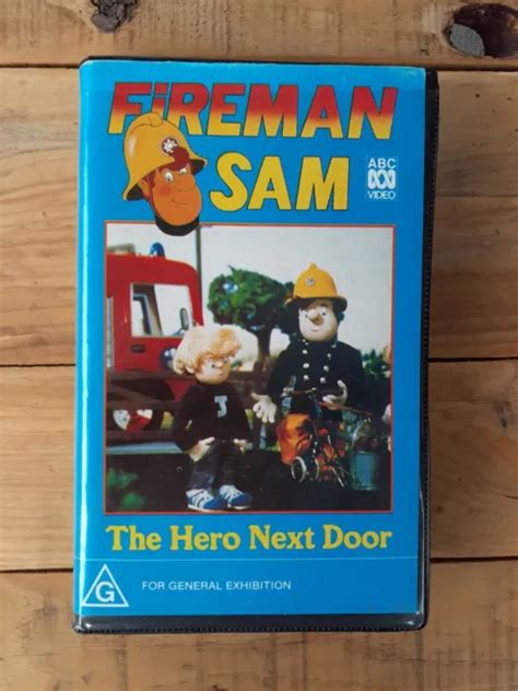 Fireman Sam The Hero Next Door80s Vhsgreat Condition 4000