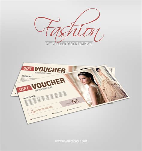 Bold hues like burgundy, red, and blue with. Free Fashion Gift Voucher Design TemplateGraphic Google ...