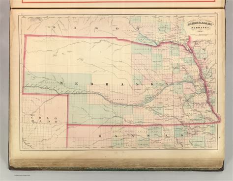 Nebraska David Rumsey Historical Map Collection