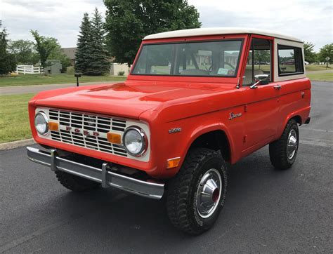 1969 Ford Bronco For Sale On Bat Auctions Closed On June 28 2017