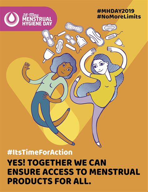 Menstrual Hygiene Day 2019 Its Time For Action Pure Water For The World