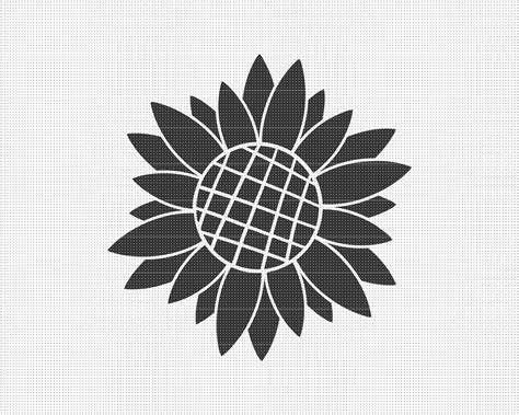 Download Sunflower SVG File - Pixelcolours