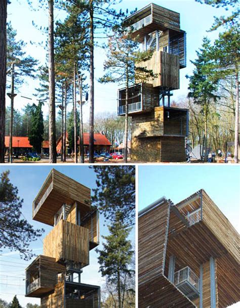 Modern Tree Houses 14 Awesome Arboreal Dwelling Designs Urbanist