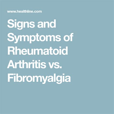 Whats The Difference Between Ra And Fibromyalgia Fibromyalgia