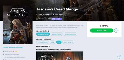 Assassin S Creed Mirage Priced At Collector S Edition Contents And Pre Order Bonus Revealed