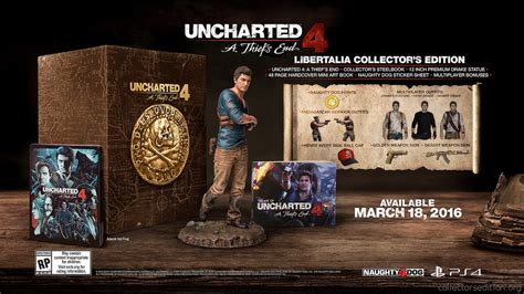 Uncharted 4 A Thiefs End Collectors Edition