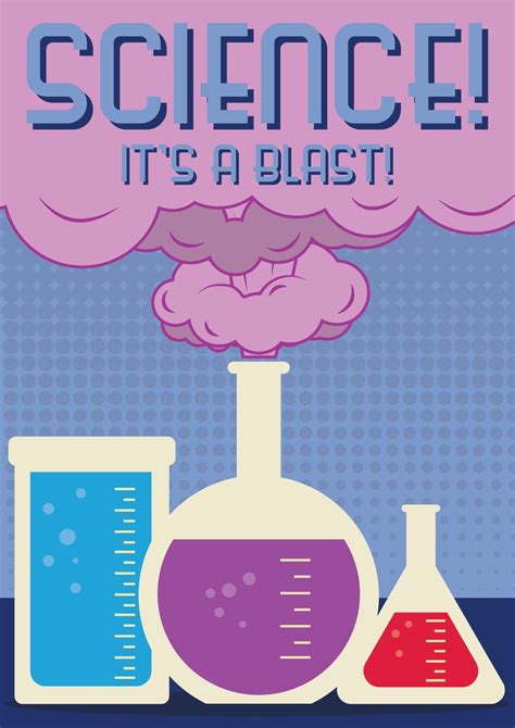 Science Its A Blast Printable Classroom Poster A3 Etsy Printable