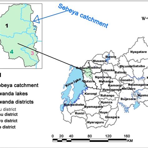 Location Of Sebeya Catchment On Rwanda Map Download Scientific Diagram