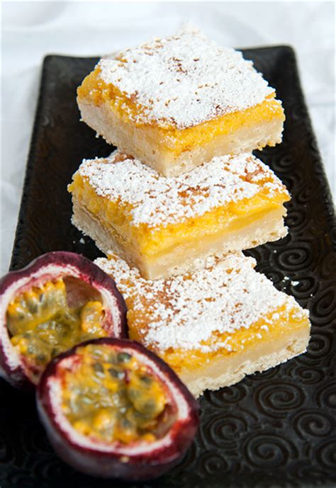 Passion Fruit Bars Recipe Use Real Butter