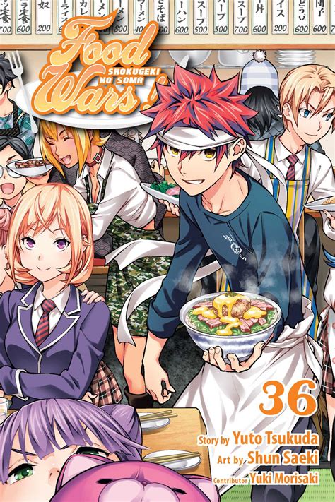 Food Wars Source Manga Volumes