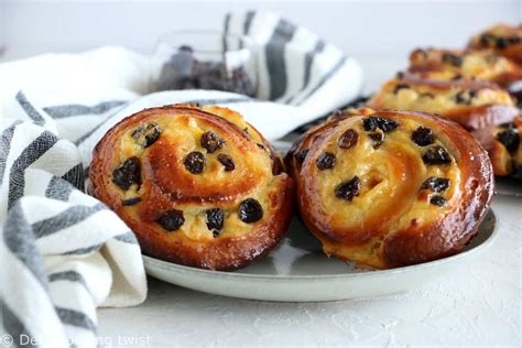 Pains aux raisins recette facile Dels cooking twist