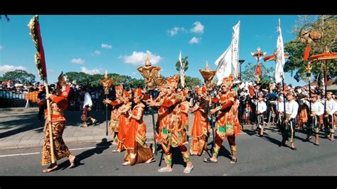 Pembukaan Pawai Budaya Hut Kota Bangli Ke 819 Youtube