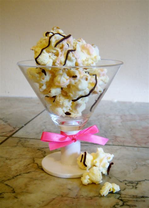 Inspiring Creations White Chocolate Popcorn Party Favors