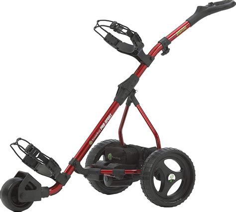Powerbug Pro Sport Digital Std Electric Golf Trolley Red