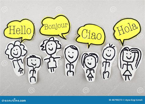 Bonjour Dans Différentes Langues étrangères Globales Internationales