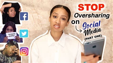 Stop Oversharing On Social Media Part One Youtube