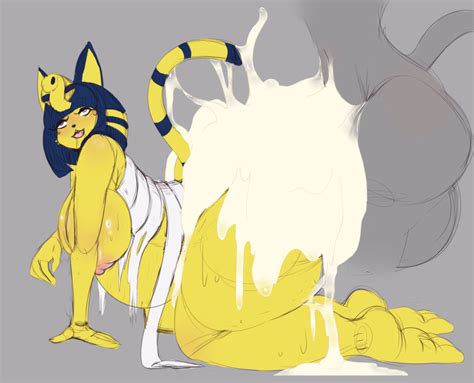 Rule 34 All Fours Anal Anal Sex Animal Crossing Ankha Anthro Ass Big