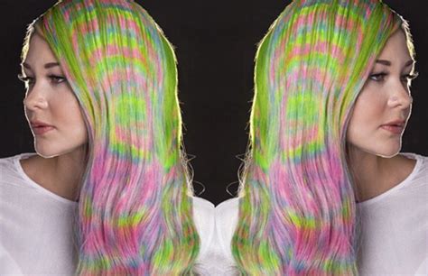 After Rainbow Tie Dye Hairs The Next Big Trend And Here