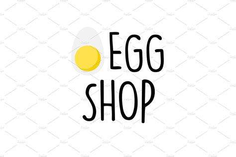 Egg Shop Logo Branding And Logo Templates ~ Creative Market
