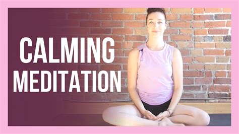 Guided Affirmation Meditation For Stress And Anxiety Calming Meditation Youtube