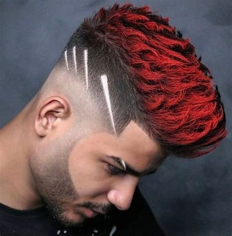 Cortes de pelo con rayas que encantarán a tu pequeño. Galería de Imágenes de Hombres con el Pelo Rojo. en 2020 ...