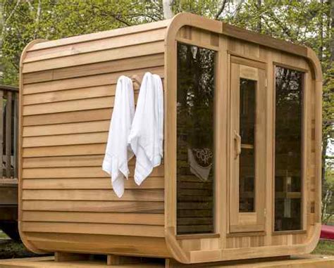 How To Build A Sauna Outside Builders Villa
