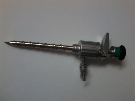 Insufflators Stainless Steel Spiral Trocar 5mm For Hospital Rs 3000