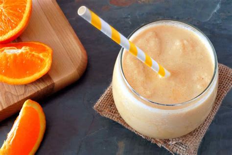 Orange Creme Smoothie Orange Juice Recipes