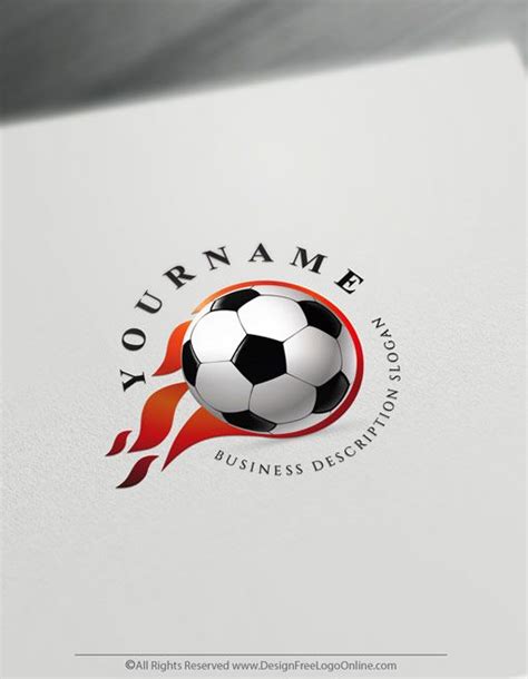 Football Logo Maker Football Logo Design Team Logo Design Football