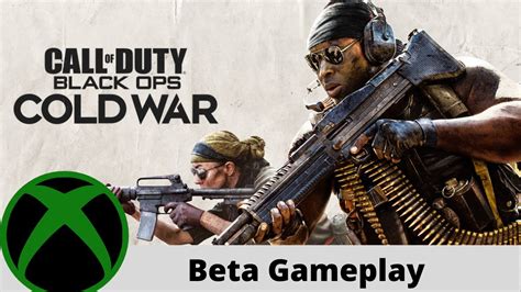 Call Of Duty Black Ops Cold War Beta Gameplay On Xbox One Youtube