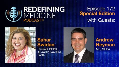 Redefining Medicine With Special Guests Drs Swidan And Heyman Youtube