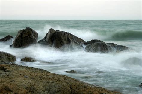 Breakers On The Sea Coast Stock Photo Image Of Shores 6944778