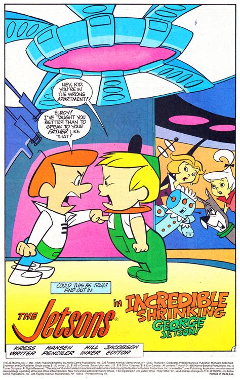 The Jetsons Issue 7 Read The Jetsons Issue 7 Comic Online In High Quality Read Full Comic