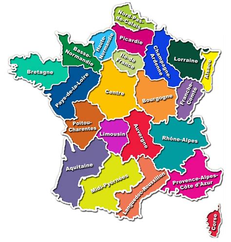 France Départements Et Régions Altoservices