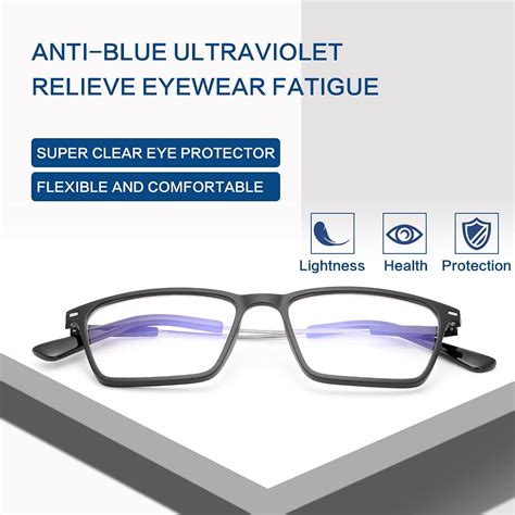 2 pack progressive multifocal computer reading glasses no line blue light blocking readers with