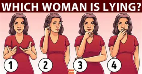 Test Your Body Language Skills Which Of These Women Is Lying Innerstrengthzone Com