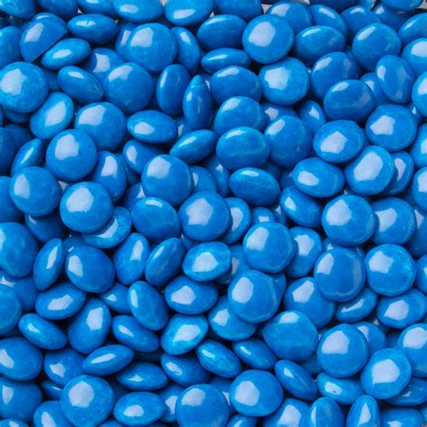 Non Dairy Italian Blue Mini Chocolate Lentils Chocolate Candy Buttons