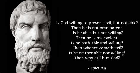 Along The Brandywine On Epicurus And The Problem Of Evil