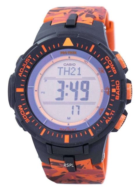 Great savings & free delivery / collection on many items. Casio Protrek Tough Solar Triple Sensor Digital PRG-300CM ...