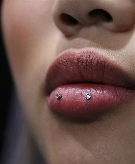 55 Different Types Of Lip Piercing Ideas With Pain Healing Time