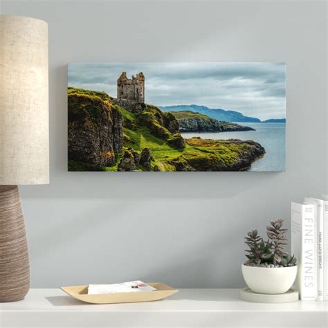 Ebern Designs Gylen Castle On Canvas By Larry Malvin Photograph Wayfair