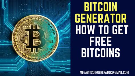 Today that's no longer possible. Bitcoin Generator - how to get free bitcoins - -FREE ...