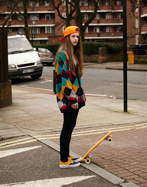 Skater Girl Phoebe élena By Piczo Streetstyle Vans