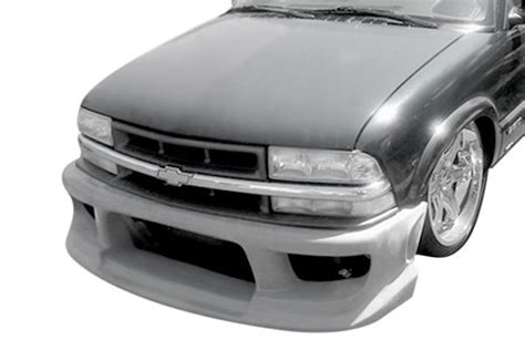 For Chevy S10 94 04 Drifter Style Fiberglass Front Bumper Cover