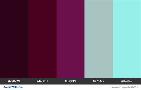 Blackberry Smoothie Colors Palette Colorswall