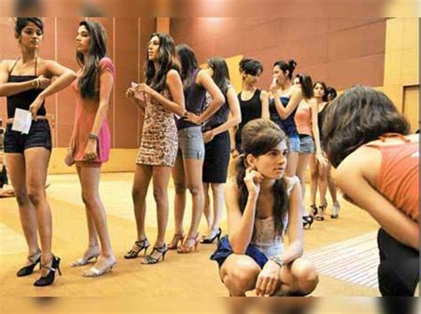 Model Auditions In Full Swing Times Of India